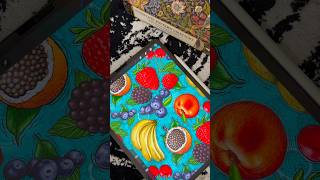 A New Seamless Pattern Design 🍓🍇🫐🍊 procreate patterndesign youtubeshorts shorts [upl. by Cloots]