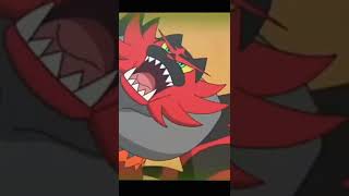 Ash Torracat evolves into Incineroar  Alola  Sun and moon  Incineroar vs Torracat  shorts amv [upl. by Llennaj179]