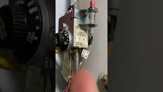 Water Heater Pilot Light Wont Stay Lit quick fix Misaligned Thermocouple [upl. by Ishmael]