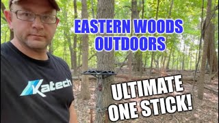 Eastern Woods Outdoors Ultimate One Stick For Saddle Hunting [upl. by Nnylatsyrc]