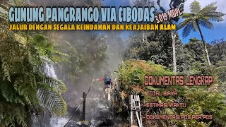 TOTAL BIAYA GUNUNG PANGRANGO VIA CIBODAS  JALUR PENDAKIAN DENGAN KEINDAHAN YANG JUARA [upl. by Itsyrk]