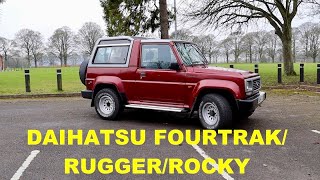 TEST DRIVE DAIHATSU FOURTRAK AKA ROCKY AKA RUGGER [upl. by Turtle222]