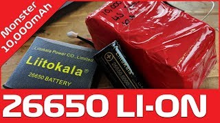 26650 4S2P 10000mAh Lion Battery Pack Build [upl. by Florentia]