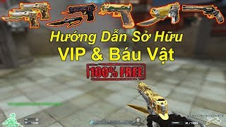 Hướng Dẫn Cách Sở Hữu VIP Và Báu Vật Free  Miễn Phí   TQ97 [upl. by Adnawt]