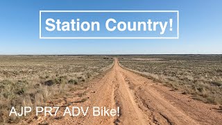 Station Country  AJP PR7 ADV Bike [upl. by Midian849]