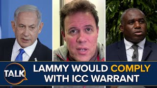 “Absurd” David Lammy Says He Would Comply With ICC Arrest Warrant If Netanyahu Came To UK [upl. by Ariaj]