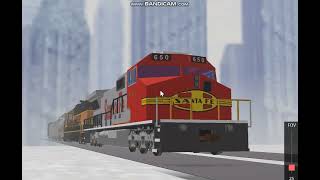 BNSF Local at RS ft aidantherailfan2175 horn [upl. by Nosle988]