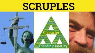 🔵 Scruples Meaning  Scrupulous Examples  Unscrupulous Definition  Scruples Meaning  GRE [upl. by Tiny]