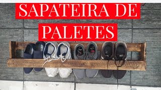 NOVidade Sapateira de paletes POR RS 500 reais AlexTutoriaisYT [upl. by Brinn]