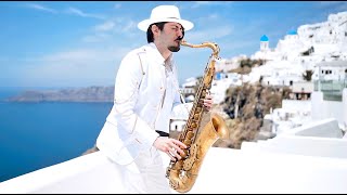 The Police  Every Breath You Take  Daniele Vitale Sax Remix in Santorini [upl. by Ecire]