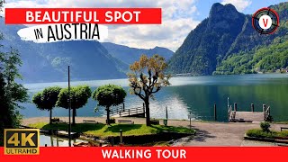 Traunkirchen at Lake Traunsee 🇦🇹 Astonishing landscape 4k 60fps ExploreAustria [upl. by Willette]