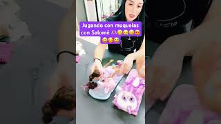 Los feria Jugando con muquelas con Salomé humor adriana adrilatina [upl. by Nojram]