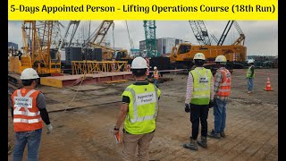 5Days Appointed Person  Lifting Operations Course 18th Run [upl. by Marcela]