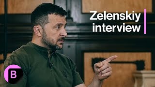 Ukraines Zelenskiy on Putin CeaseFire Prospects Trump and US Election full interview [upl. by Itin]