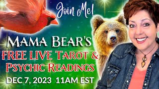 Pick a Card Live Tarot Readings Spirit Animals amp More Thursday Dec 7 2023 1100AM  1200PM EST [upl. by Berget]