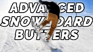 5 Advanced Snowboard Butters  Trick Tips [upl. by Stouffer416]