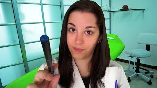 ASMR RP Examen de Nervios Craneales [upl. by Enomyar]