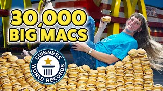 Ive eaten 30000 McDonalds Big Macs  Guinness World Records [upl. by Eloc]