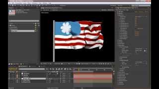 Tutorial  Create a flowing flag with After Effects and Form [upl. by Adnaw166]