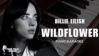 Billie Eilish  WILDFLOWER Unplugged Karaoke [upl. by Leksehcey]