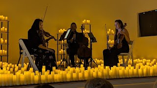 Nice little date night with a candlelit string quartet at Candlelight A Tribute to Adele [upl. by Cirdla196]