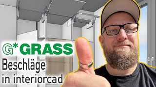 GrassBeschläge in interiorcad [upl. by Adeuga]