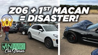 This freak accident destroyed the 1st Macan Turbo [upl. by Kciredor852]