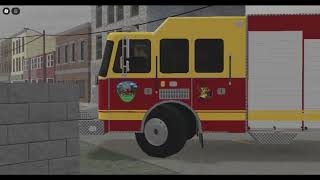 City Of Greensburg NEW Rescue 7 Responding [upl. by Ettennek]