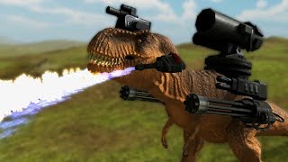 DINOSAUR SOCCER  Beast Battle Simulator 2 [upl. by Hazeefah]