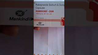 RABEKIND DSR TABLET  USES AND BENEFITS  RABEPRAZOLE TABLET [upl. by Otrebogir]