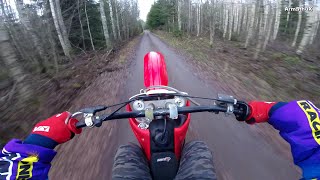 Honda CR85cc 2Stroke  So Sweet Ripper Run GoPro [upl. by Langston939]