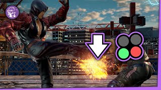 Tekken Minute Combos  Jin Kazama Double Lift Kick 4K [upl. by Tiana]