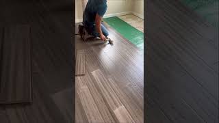 Engineered Bamboo Flooring Installation LL Flooring  Home Remodeling LLFlooring flooring [upl. by Refiffej]