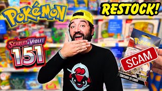 A MASSIVE Pokemon Restock A MASSIVE Pull amp A SCAM 😱 [upl. by Notlim]