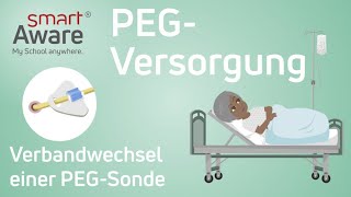 PEGVersorgung Verbandwechsel einer PEGSonde  Fachfortbildungen Pflege  Fortbildungen Pflege [upl. by Sigmund837]