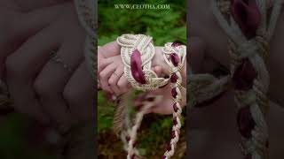 Nine Knot Handfasting Cord  Ceotha [upl. by Anelim314]