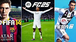 Every FIFA Trailer From FIFA 07  EA FC 25 [upl. by Lerraf]