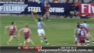 Motlop Kicks one of the goals of the year at the Gabba [upl. by Lexerd]