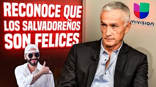 Jorge Ramos y Univision admiten que El Salvador cambio gracias a Bukele [upl. by Tisbe459]