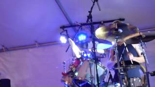 McBrainiacs wNicko McBrain  Hallowed Be Thy Name drum cam  121016 [upl. by Rima558]