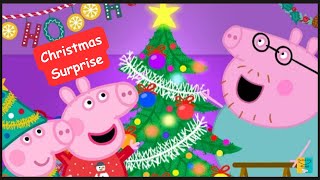 Christmas Books for Kids  Peppas Christmas  Read Aloud Story  Jingle bell  Christmas Surprised [upl. by Aynom]