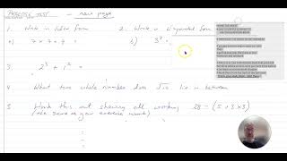 Test Revision index notation and order of operations [upl. by Sheng]