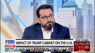 Hillel Neuer on Fox Business quotStefanik is our B52 bomber and we’re there to call in the targetsquot [upl. by Prissie]