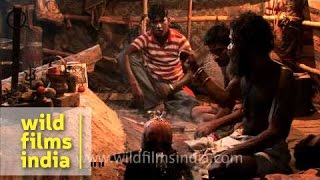 Aghori baba in Haridwar Uttarakhand [upl. by Ardnazil538]