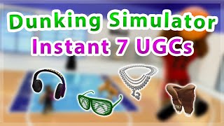 FREE UGCs Dunking Simulator  Instant 7 UGCs Script [upl. by Berkeley796]