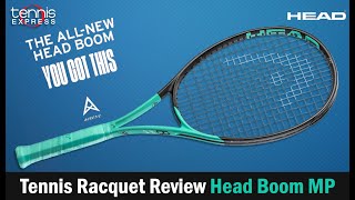 HEAD Boom MP Racquet Review  Tennis Express [upl. by Rialb]