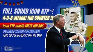 BUILD SQUAD FULL EVO 300 JUTA REKOMENDASI PEMAIN ICON TERBAIK DI FC MOBILE VERSI KTP YANG META [upl. by Goober]