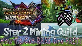 MHGU Star 2 Mining Guide Video How To Get Machalite Ore Disk Stone Ice Crystals [upl. by Staffan]