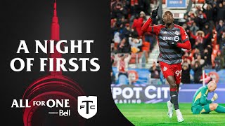 Night of Firsts Spicer and Owusu Score First Goals for TFC  All For One Moment presented by Bell [upl. by Rolland670]