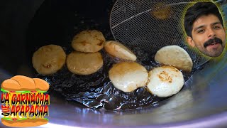 ¿GORDITAS de harina FRITAS en manteca  La garnacha que apapacha [upl. by Horodko]